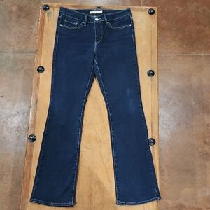 Levi's Navy Flare Jeans